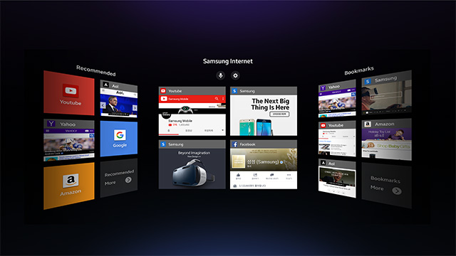 Samsung Web Browser for Gear VR