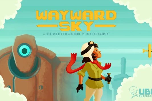 wayward sky title screen