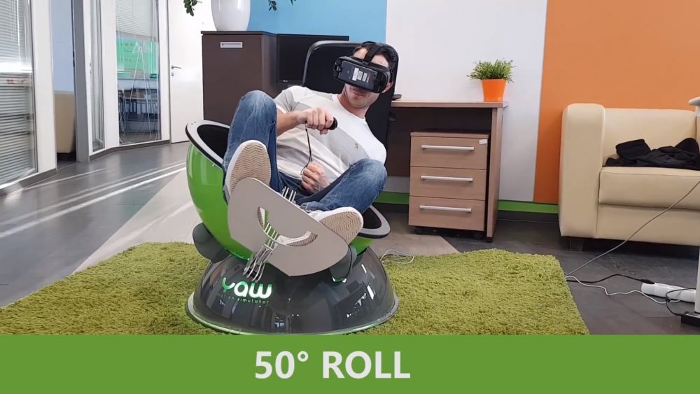 Yaw Vr Portable Motion Simulator Seat Head Virtual Reality Thailand Siam Vr